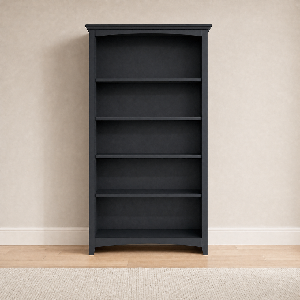 Thumbnail: McKenzie 30"W x 60"H Alder Bookcase