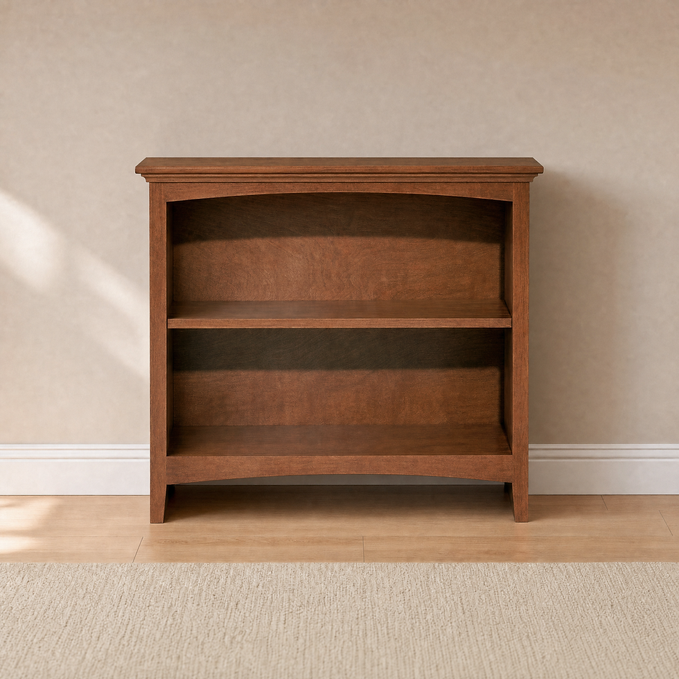 Thumbnail: McKenzie 30"W x 29"H Alder Bookcase