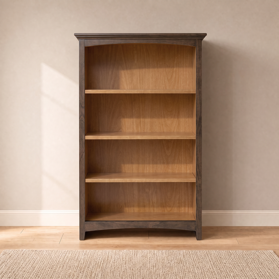 Thumbnail: McKenzie 30"W x 48"H Alder Bookcase