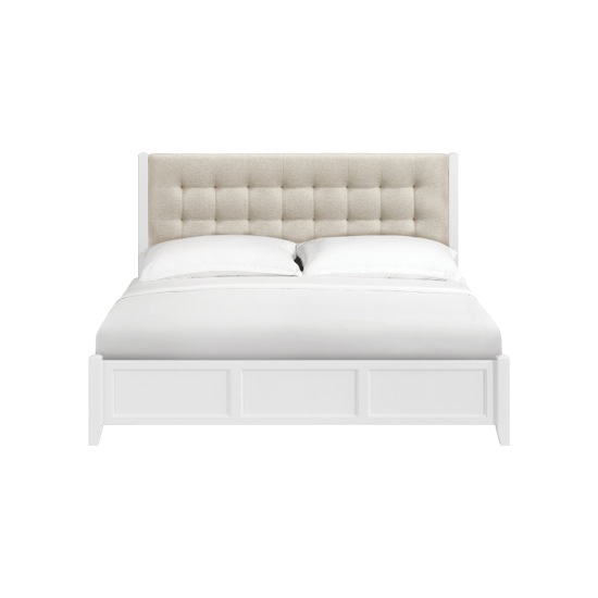 Thumbnail: McKenzie Upholstered Panel Storage Beds