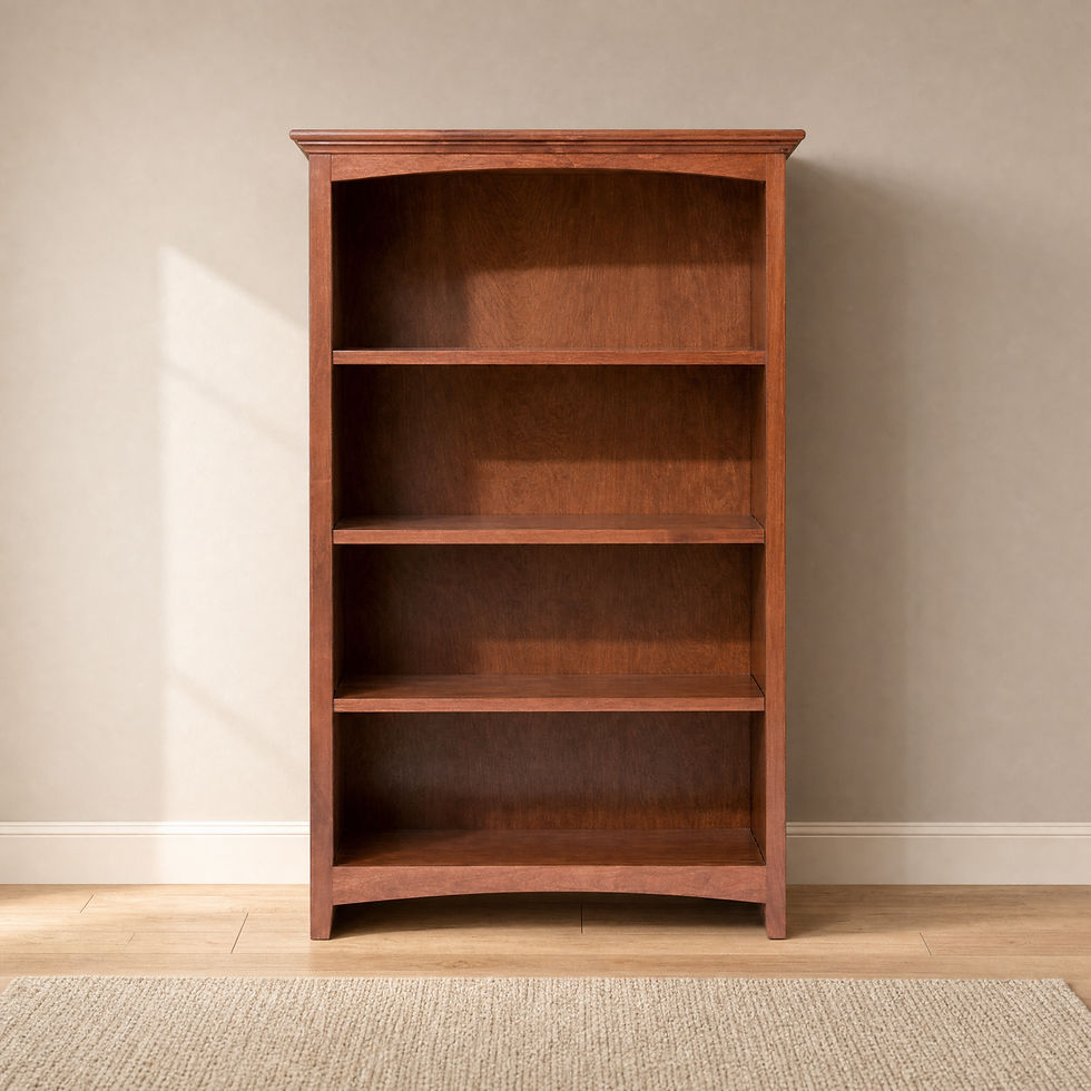 Thumbnail: McKenzie 30"W x 48"H Alder Bookcase