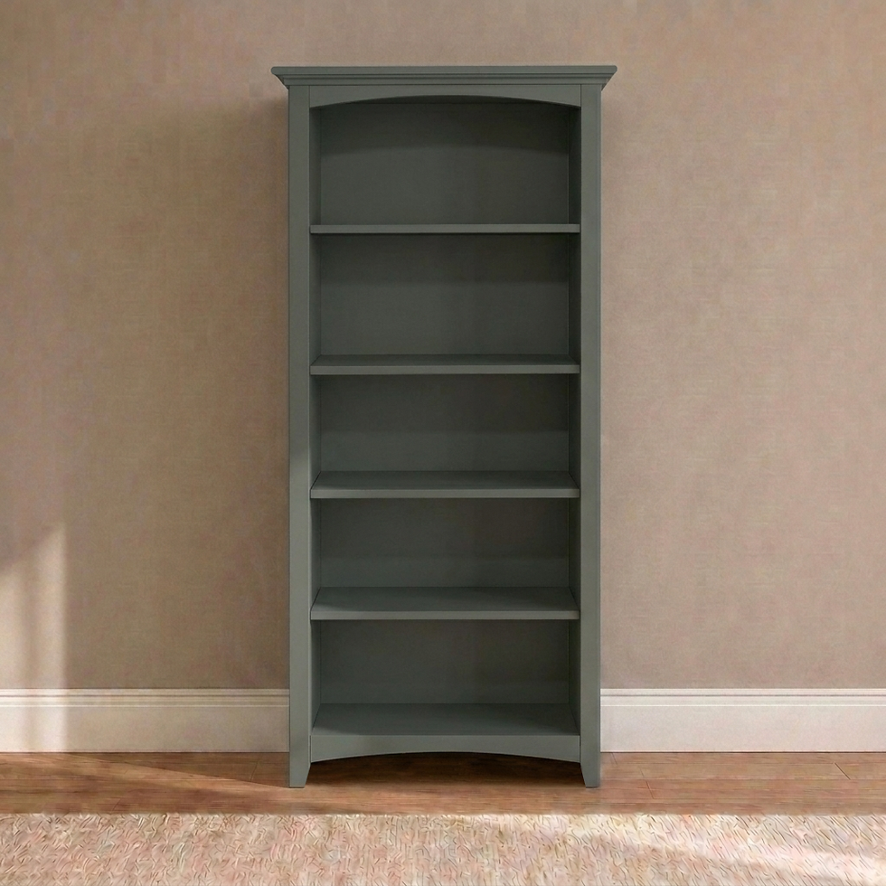 Thumbnail: McKenzie 24"W x 60"H Alder Bookcase