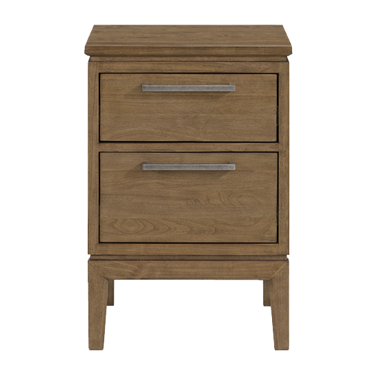 Thumbnail: Bailey Small 2-Drawer Nightstand