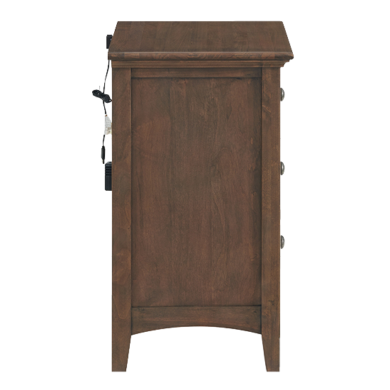 Thumbnail: McKenzie Small 3-Drawer Nightstand