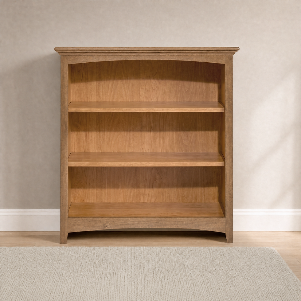 Thumbnail: McKenzie 30"W x 36"H Alder Bookcase