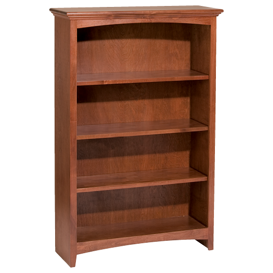 Thumbnail: McKenzie 30"W x 48"H Alder Bookcase