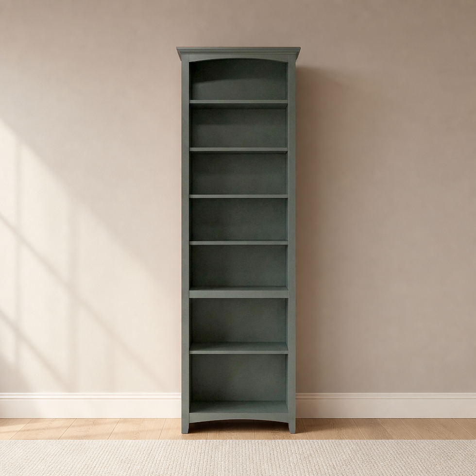 Thumbnail: McKenzie 24"W x 84"H Alder Bookcase