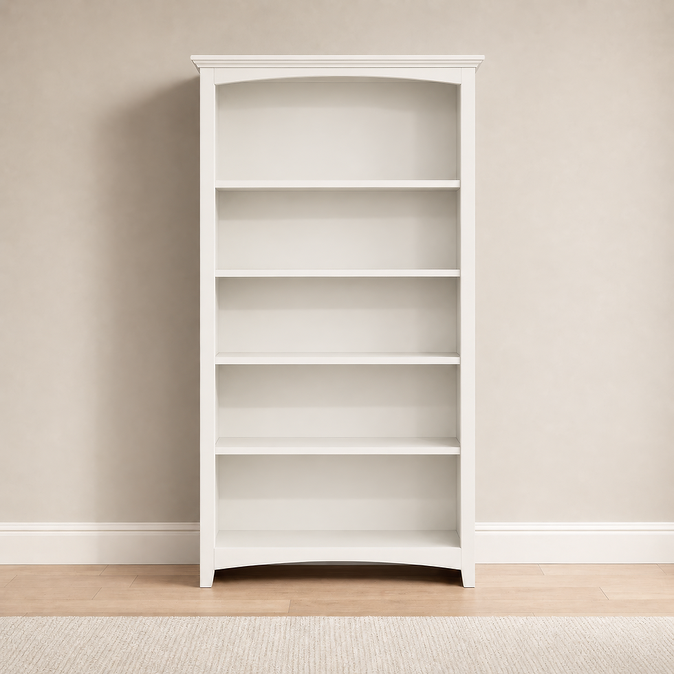 Thumbnail: McKenzie 30"W x 60"H Alder Bookcase