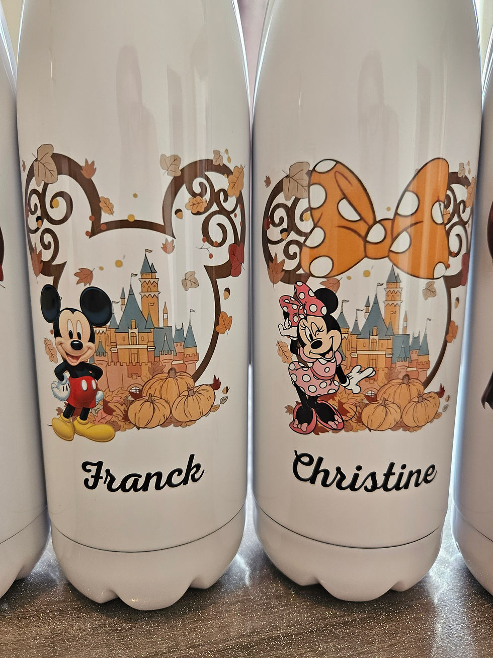 Miniature : Gourde isotherme personnalisable prénom 750 ml orlando