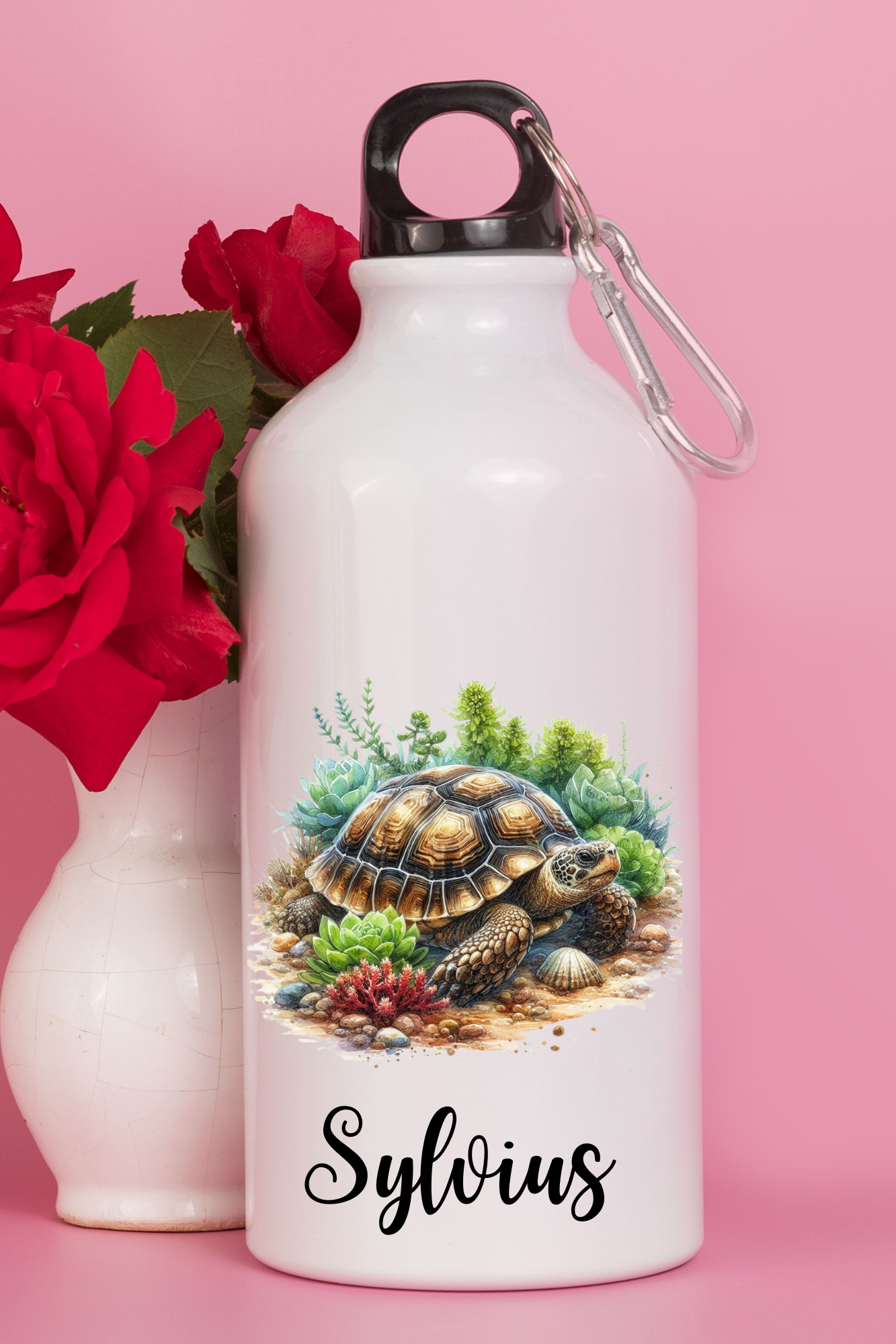 Gourde personnalisée tortue de terre