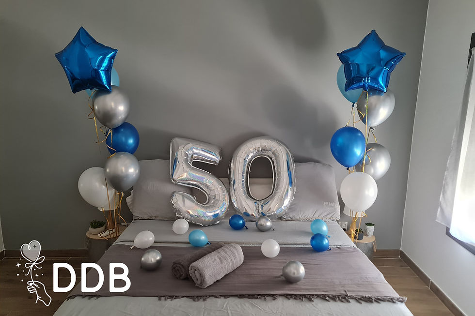 Miniature : Décoration chambre anniversaire chiffre