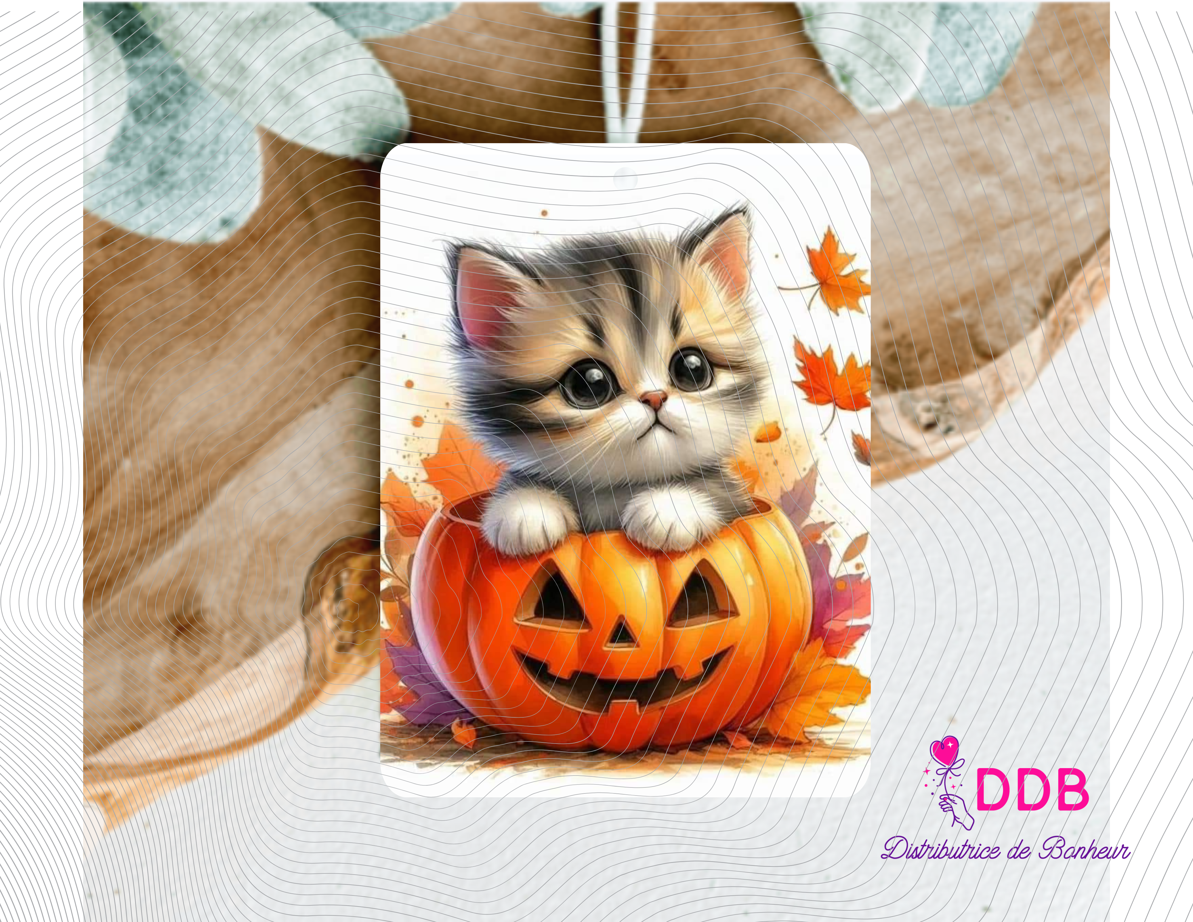 Désodorisant "sent-bon" neutre personnalisable