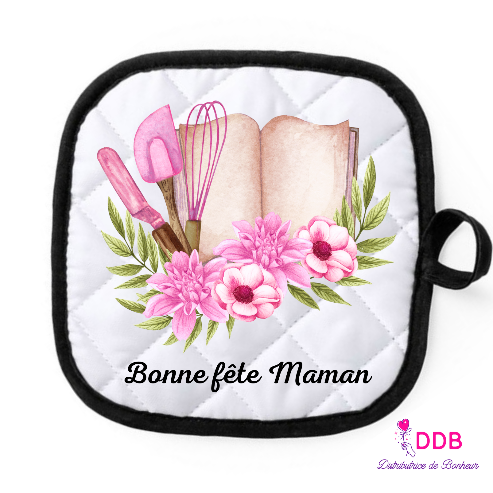 Ensemble personnalisé Bonne fête maman