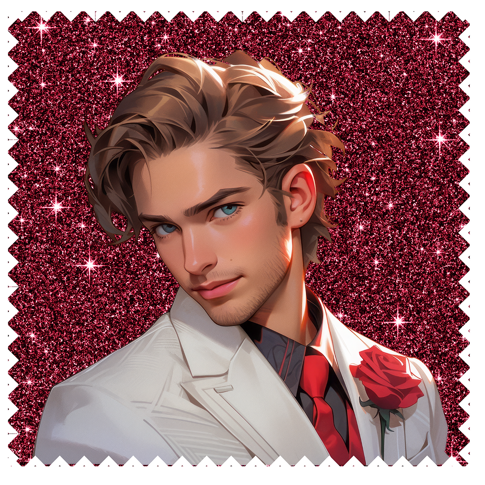 Chiffonnette essuie lunettes homme romantique