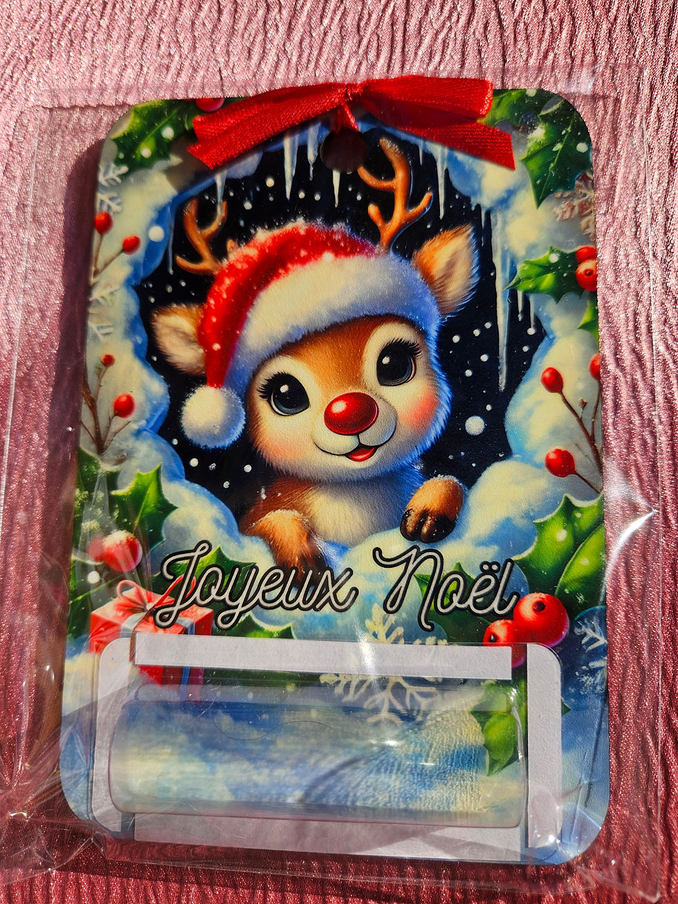 Carte cadeau billet renne noel Narbonne