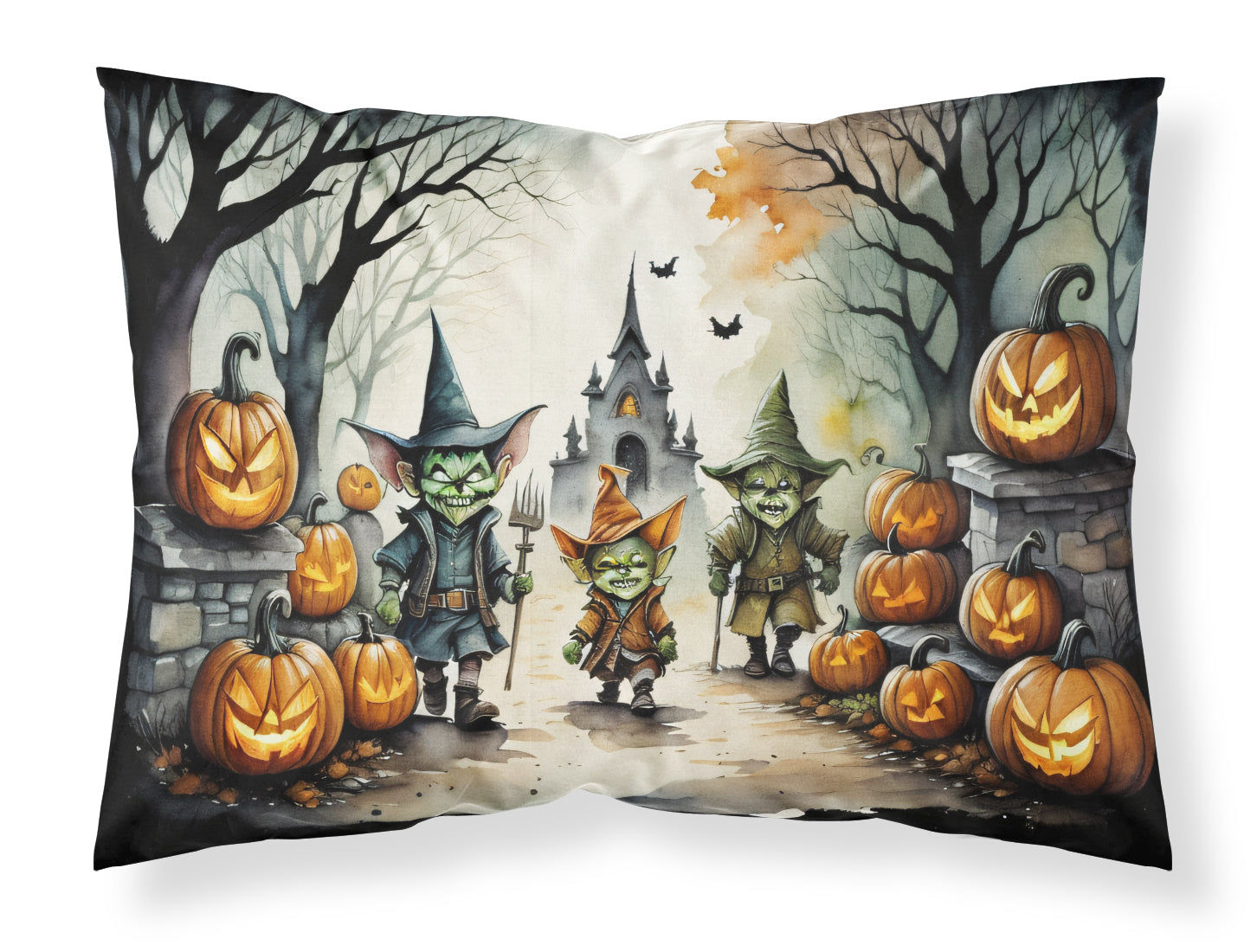 Goblins Spooky Halloween Standard Pillowcase
