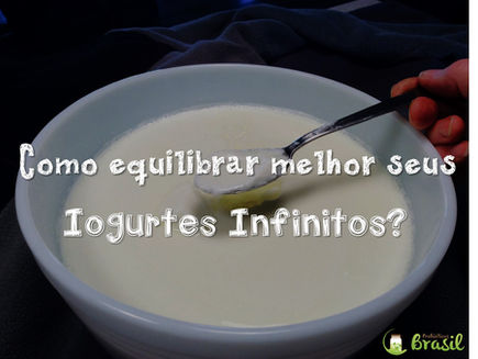 Como equilibrar meus Iogurtes Infinitos?