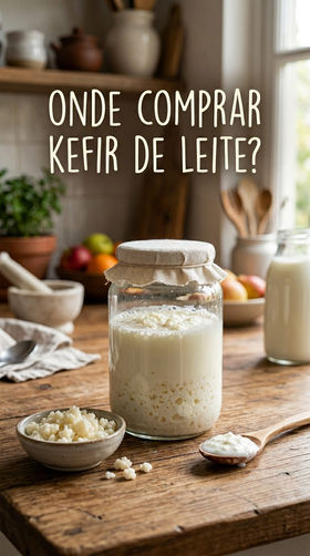 onde comprar kefir de leite