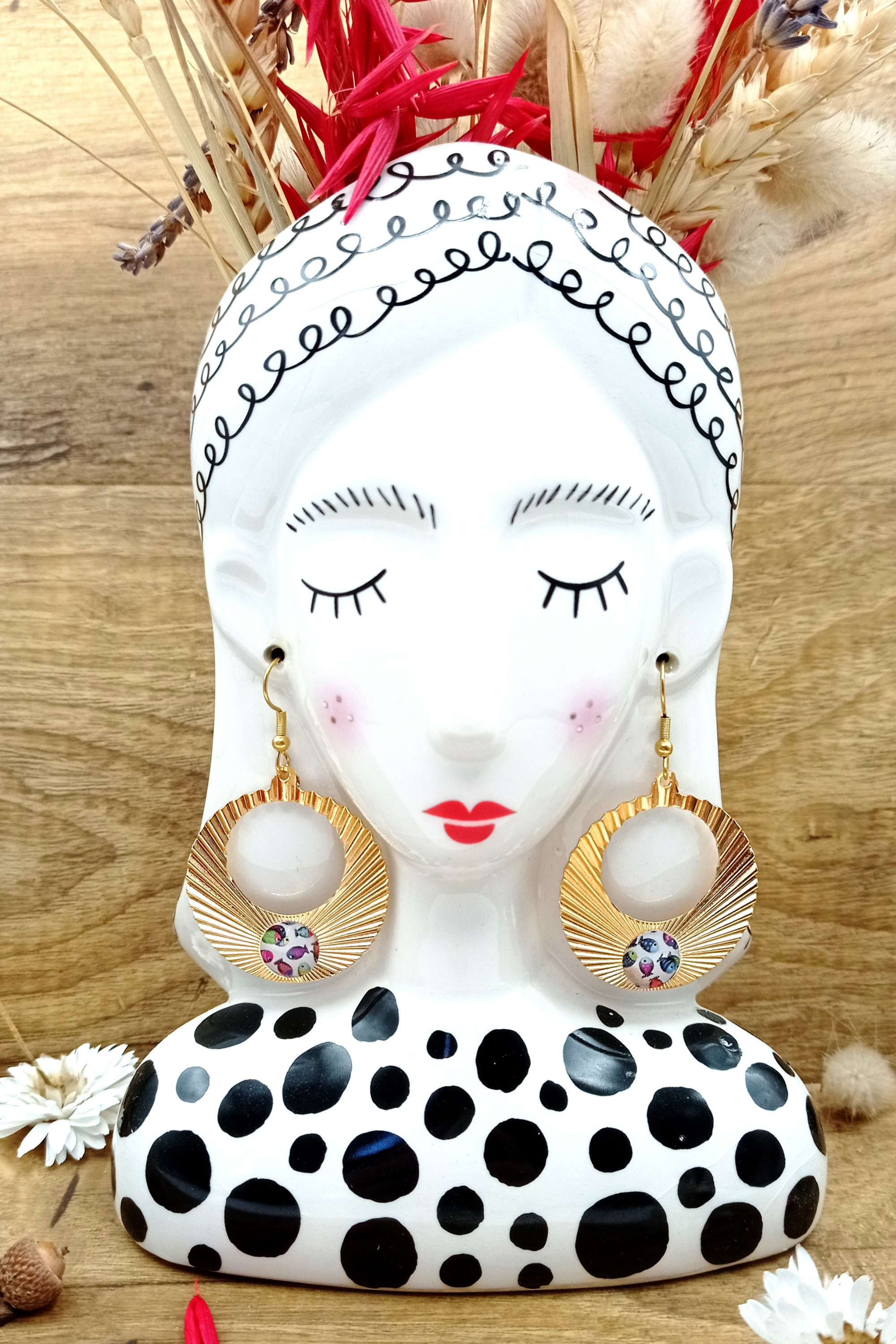 Boucles d'oreilles / 75