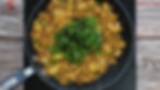Add spices to Punjabi Samosa bhaji