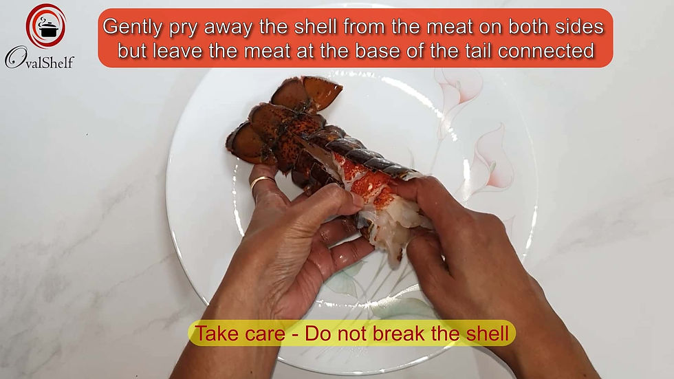 Butterfly Lobster Tail - Method 5