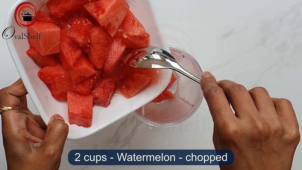 Watermelon Drink - Method 1
