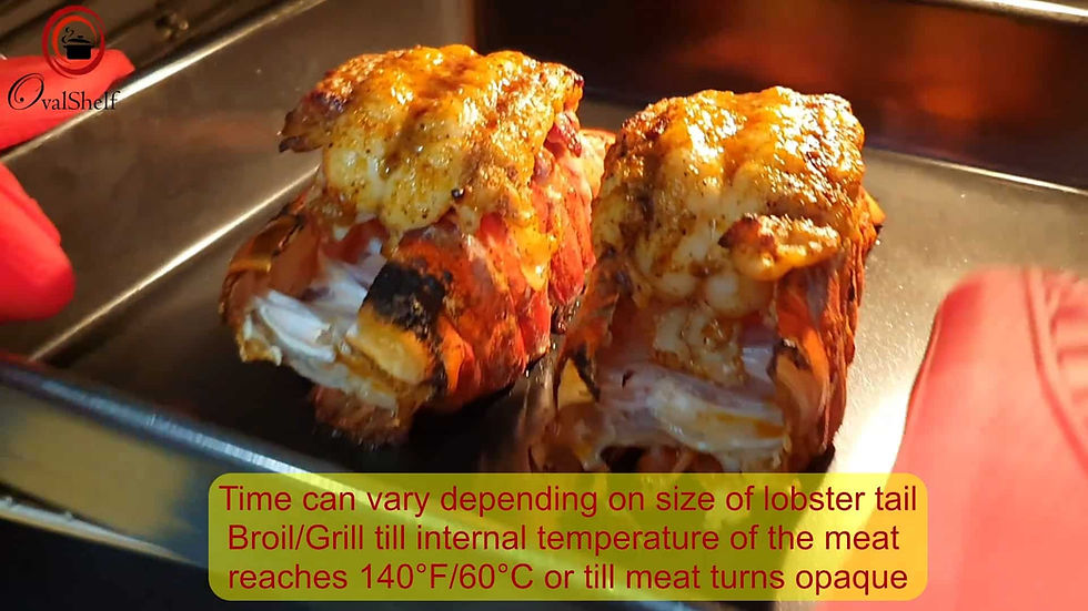 Grilled Lobster Tail - Method 12