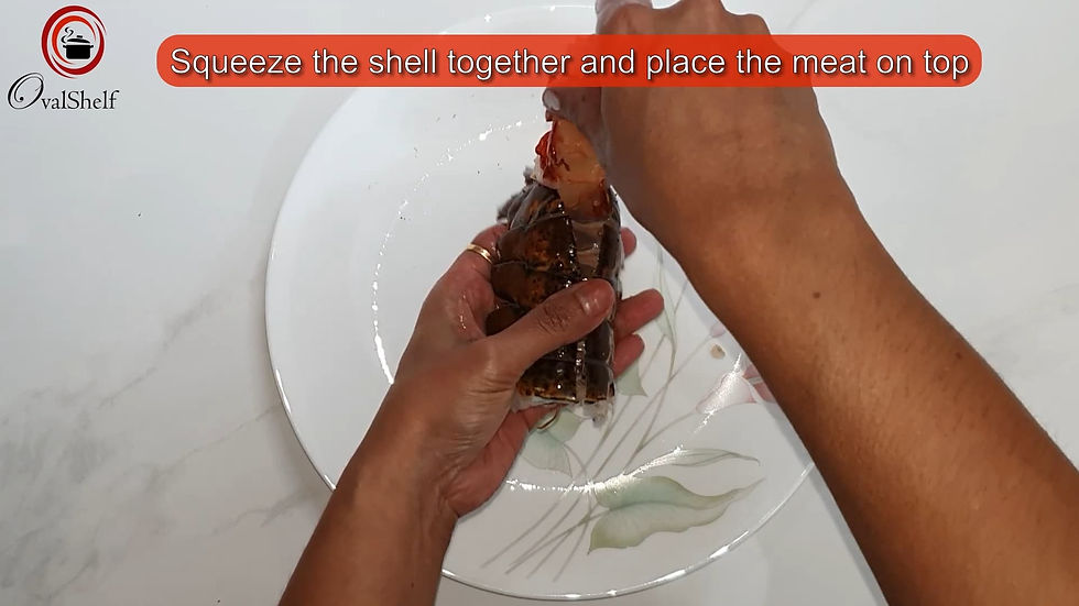 Butterfly Lobster Tail - Method 7