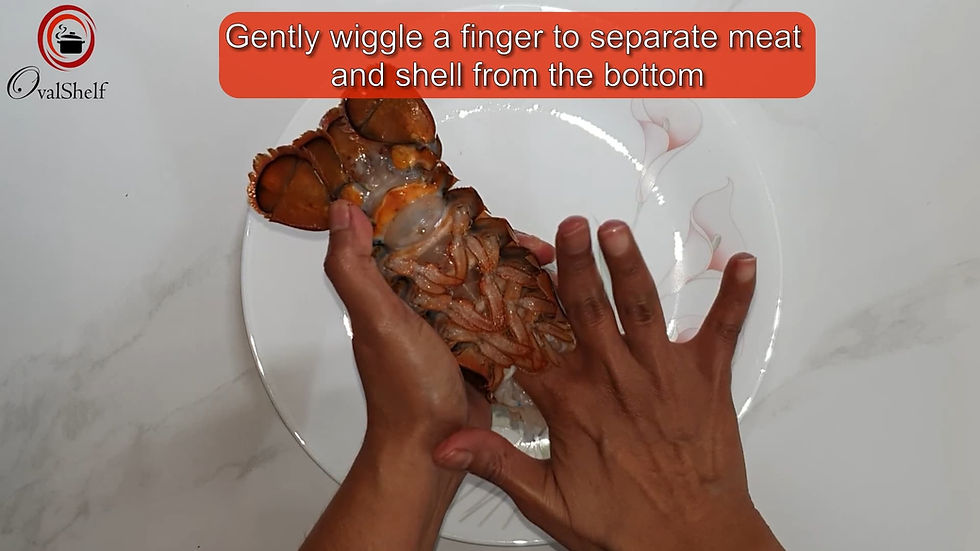 Butterfly Lobster Tail - Method 4