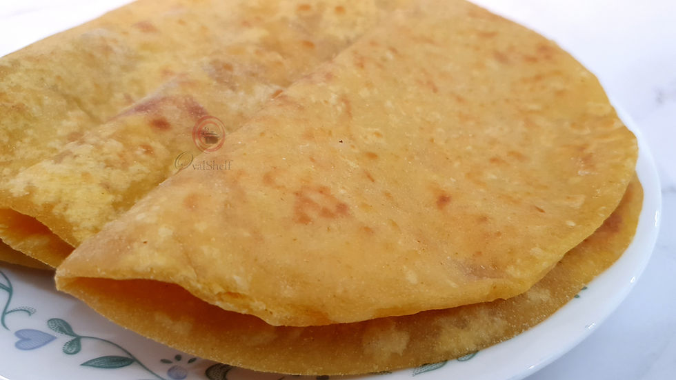 Ready Puran Poli in plate