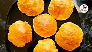 Oil Free Puri | Water Puri | Air Fryer Puri | Healthy Puri