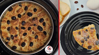 Air Fryer Bread Pudding (Easy, Crispy & Ready in 15 Minutes)