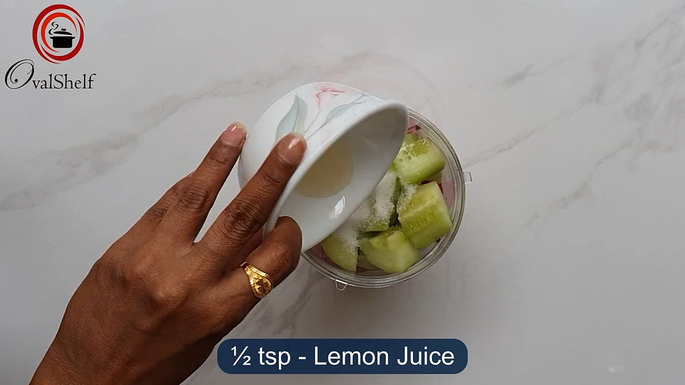 Watermelon Cucumber Drink - Method 4