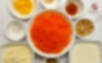 Carrot Halwa ingredients