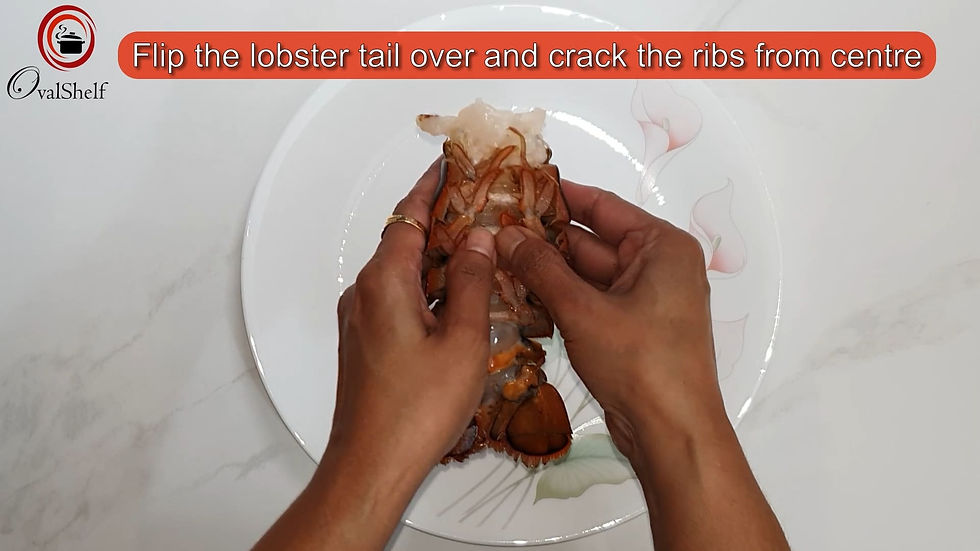 Broiled Lobster Tail - Method 1
