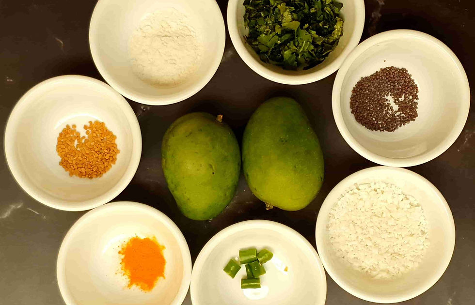 Kairichi Kadhi Ingredients