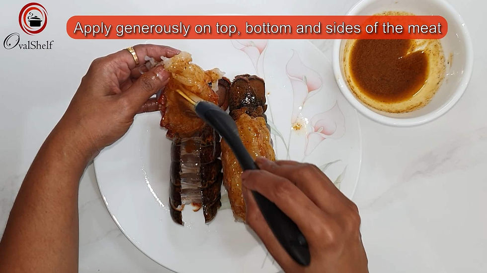 Grilled Lobster Tail - Method 10