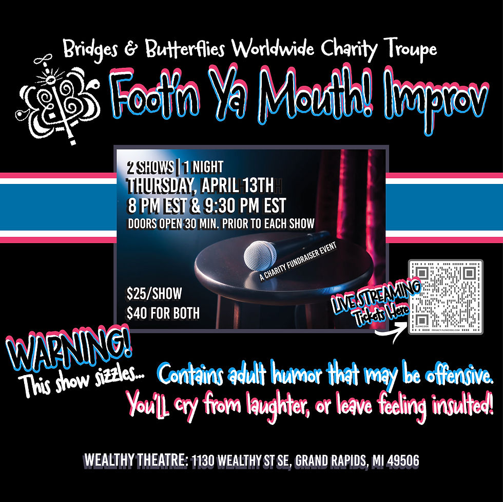 Foot'n Ya Mouth! Improv (Apr. 13th)
