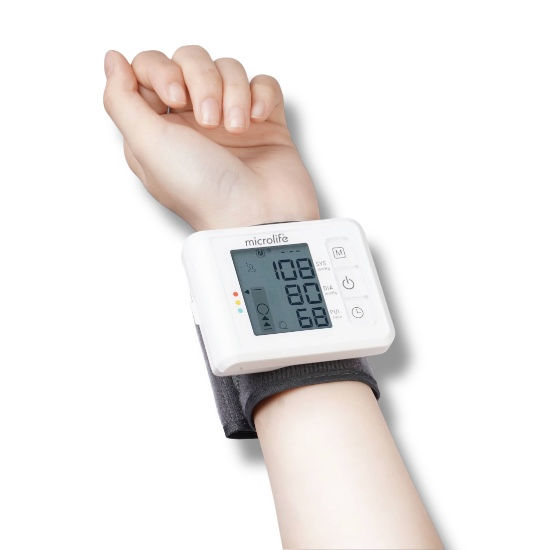 Hình thu nhỏ: Máy đo huyết áp cổ tay Microlife W70 chính hãng