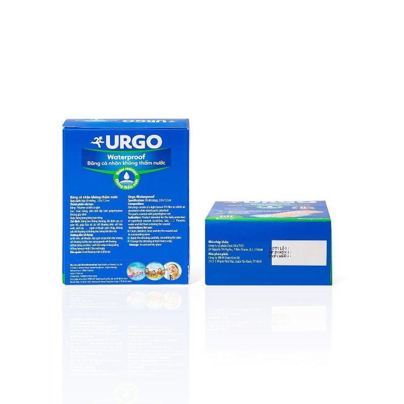 Hình thu nhỏ: Băng cá nhân Urgo Washproof Large bảo vệ vết thương khỏi nước (30 miếng)