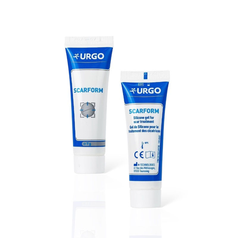 Hình thu nhỏ: Gel điều trị sẹo phì đại, sẹo lồi và mờ thâm Urgo Scarform 7g