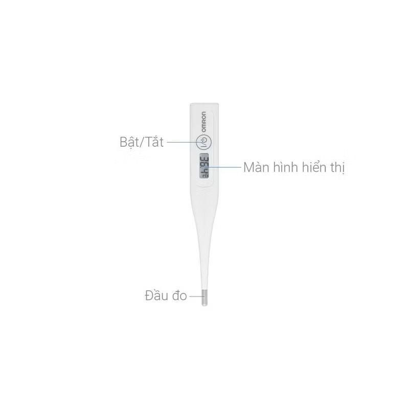 Hình thu nhỏ: Nhiệt kế điện tử Omron MC-246 Chính hãng