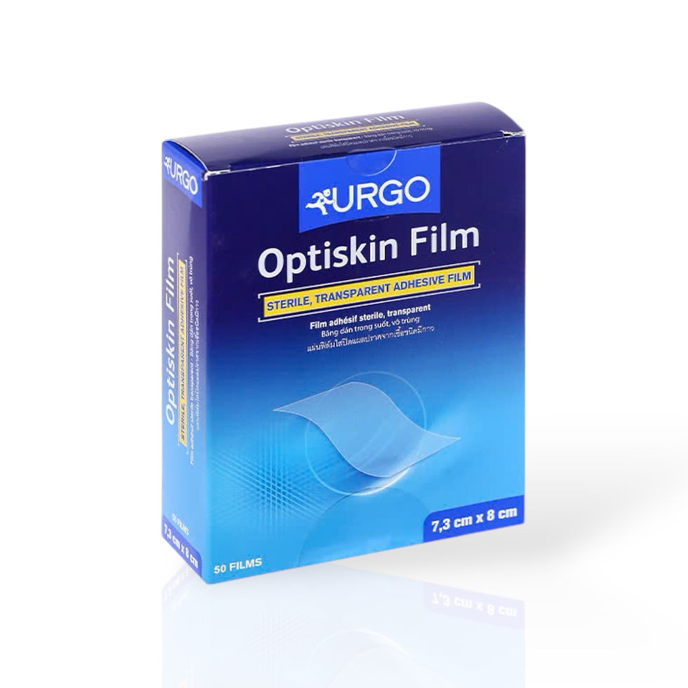 Hình thu nhỏ: Băng dính vô trùng không thấm nước Urgo Optiskin Film 5.3cm x 8cm (Hộp 50 miếng)