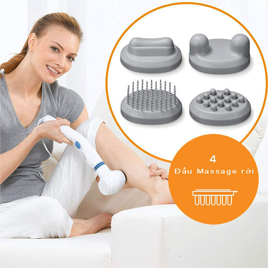 Hình thu nhỏ: Máy massage cầm tay MG40 Beurer có đèn hồng ngoại massage toàn thân