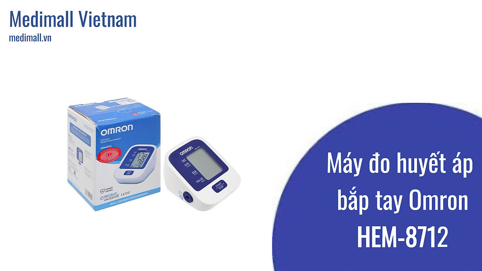 Hình thu nhỏ: Máy đo huyết áp bắp tay Omron Hem- 7361T