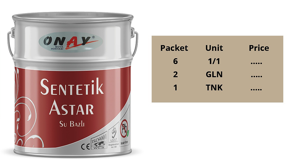 Sentetik Astar 