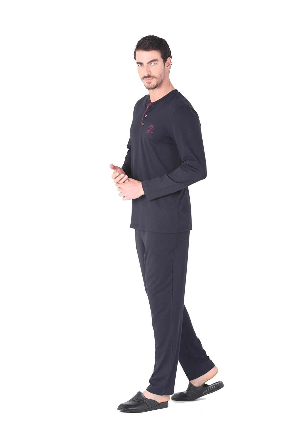 Ds Damat 221001 Uzun Kollu Erkek Pijama Takımı