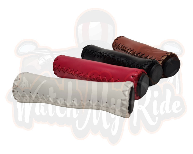 Thumbnail: PU leather handlebar grips