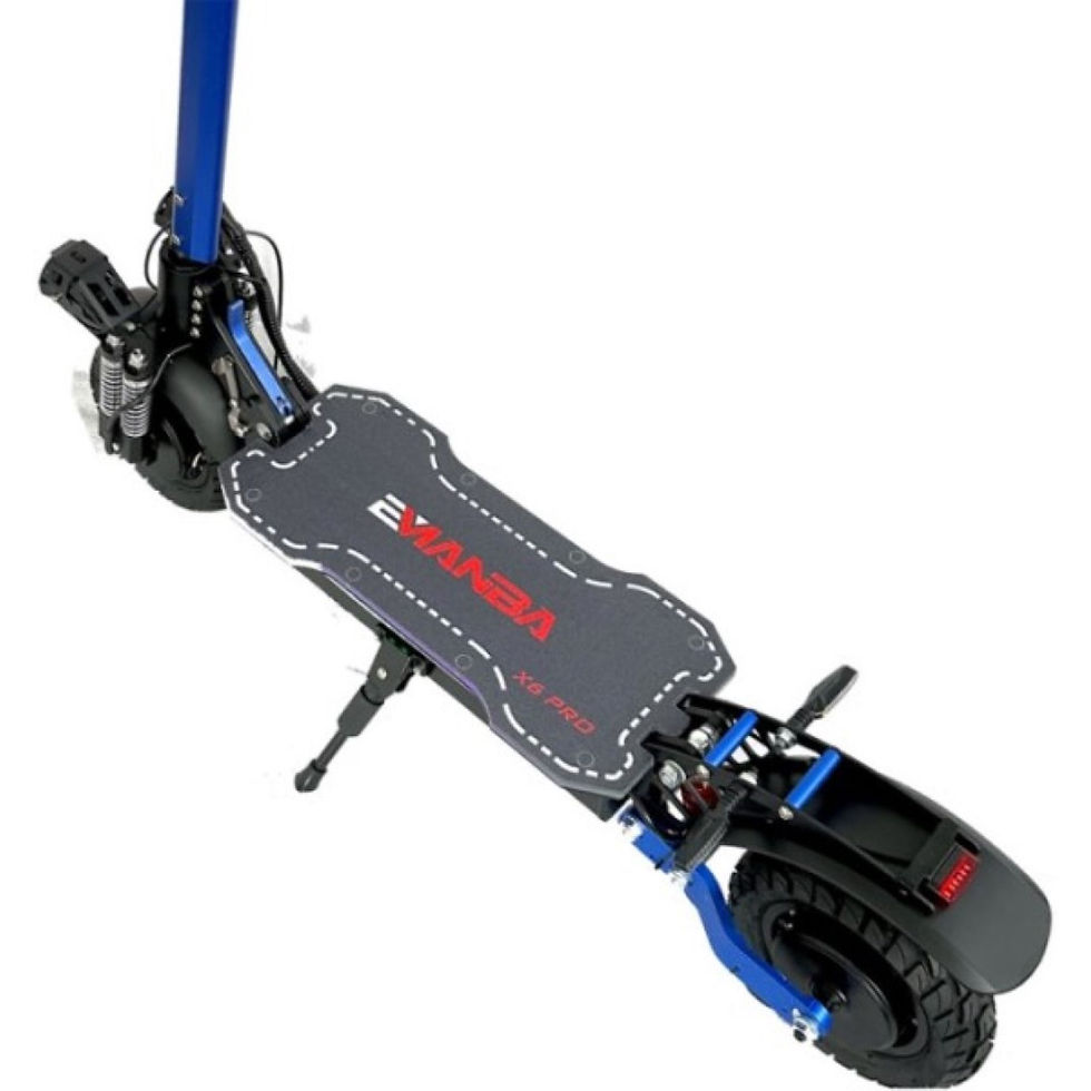 Thumbnail: Emanba X6pro 2400W electric scooter 48V/21Ah - 31mph* (Blue)