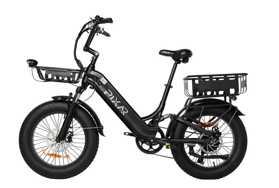 Thumbnail: PIXAR Ride1 500W Peak output Fat tyre Electric Bike 48V/10.4Ah 20mph